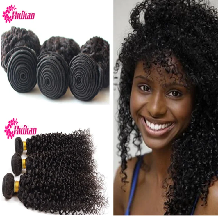 Wet And Wavy Virgin Peruvian Kinky Curly Hair Bundles Weave Beauty 7A Peruvian Virgin cheap Hair Bundle Deals Kinky Curl Hair