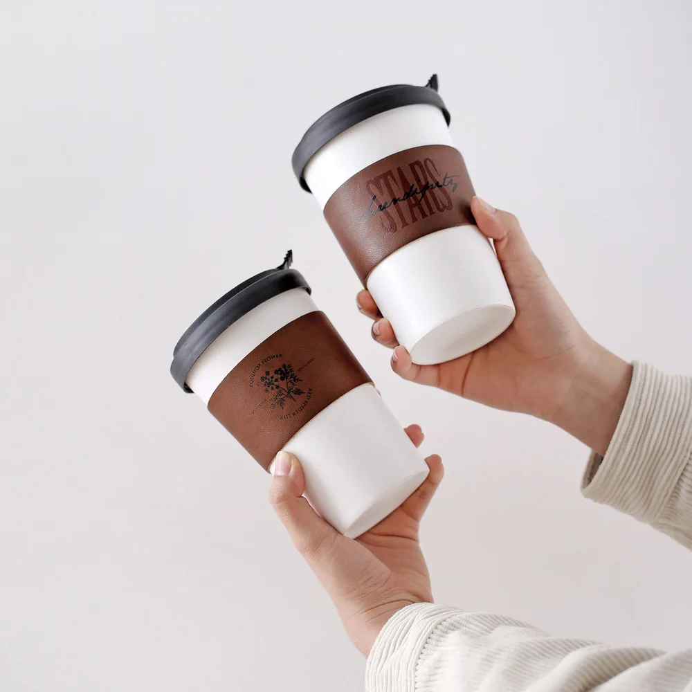 Soffee Creative Minimalist Coffee Mug Europe Style Portable Travle Water Cup WithLeather Anti-scalding Cover Office Coffee Mugs
Soffee Creative Minimalist Coffee Mug Europe Style Portable Travle Water Cup WithLeather Anti-scalding Cover Office Coffee Mugs