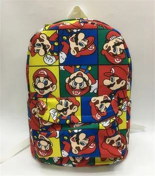 Popular cartoon Mario uncle backpack backpack super Mary students bag leisure canvas laptop bag
Popular cartoon Mario uncle backpack backpack super Mary students bag leisure canvas laptop bag