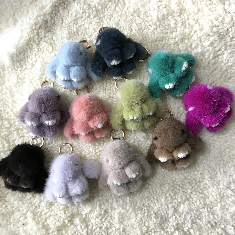 Magicfur - 2019 new 8cm Mini Real Mink Fur Rabbit Cute Bunny Doll Keyring Handbag Purse Car Key ring Phone Keychain Pendant
Magicfur - 2019 new 8cm Mini Real Mink Fur Rabbit Cute Bunny Doll Keyring Handbag Purse Car Key ring Phone Keychain Pendant