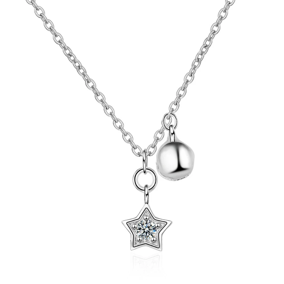 Star series-Star Bell Pendant Necklace Female Clavicle Chain Korean Creative Exquisite Decoration Short Jewelry
Star series-Star Bell Pendant Necklace Female Clavicle Chain Korean Creative Exquisite Decoration Short Jewelry