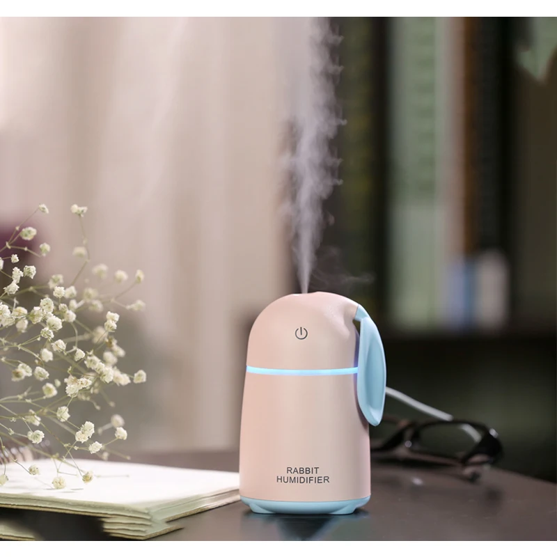 DC 5V USB Mini Water Mist Diffuser Ultrasonic Air Humidifier Creative Cartoon Rabbit Car Atomizer Air Purifier 170ML
DC 5V USB Mini Water Mist Diffuser Ultrasonic Air Humidifier Creative Cartoon Rabbit Car Atomizer Air Purifier 170ML