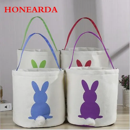 30pcs/lot fast shipping 4 colors Blanks Design Canvas Tote Bucket With Bunny Easter tail bucket kids lovely Easter Baskets
30pcs/lot fast shipping 4 colors Blanks Design Canvas Tote Bucket With Bunny Easter tail bucket kids lovely Easter Baskets