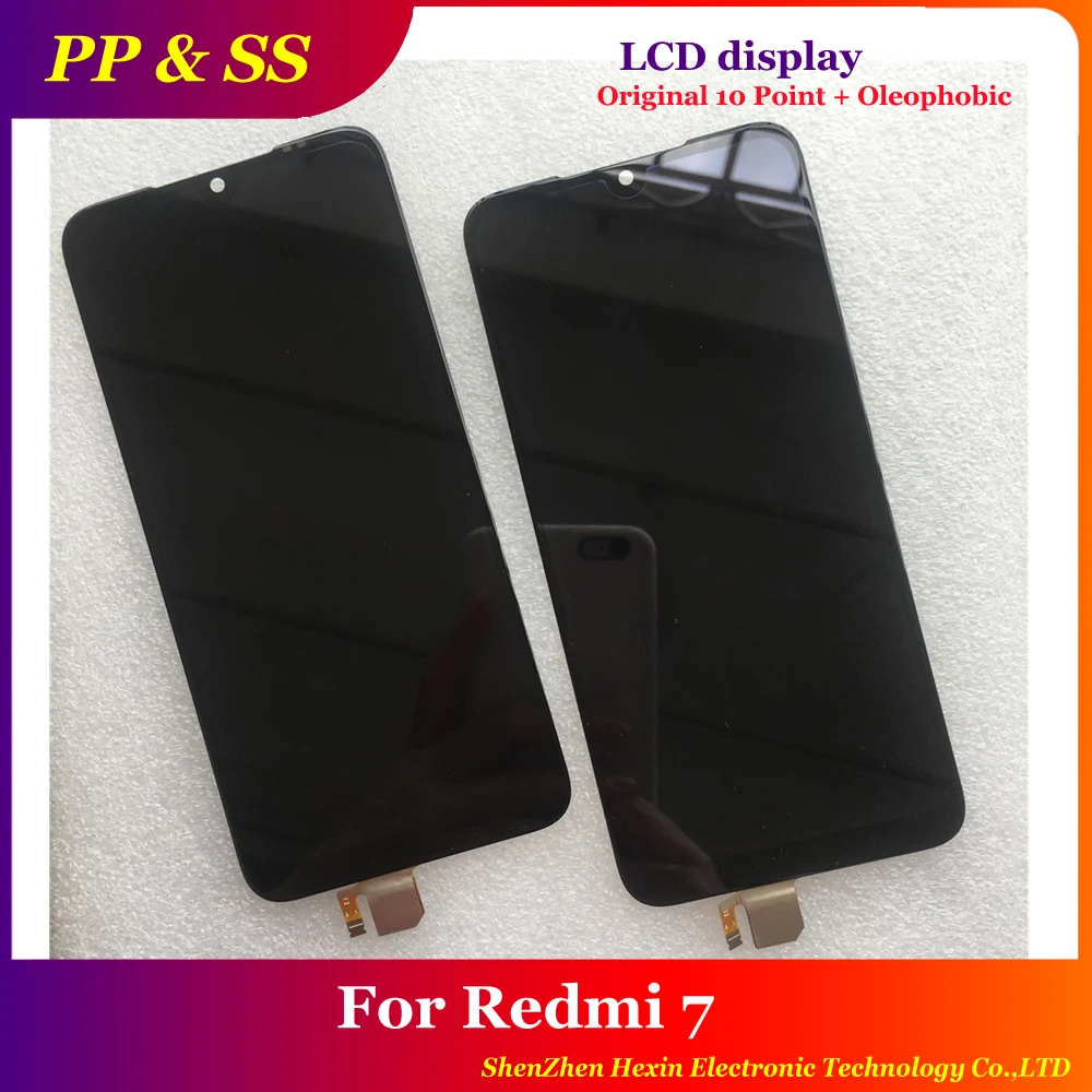 Original+Oleophobic+10 Touch For Xiaomi Redmi 7 Touch Screen digitizer + LCD display Assembly With Frame Repair Parts
Original+Oleophobic+10 Touch For Xiaomi Redmi 7 Touch Screen digitizer + LCD display Assembly With Frame Repair Parts