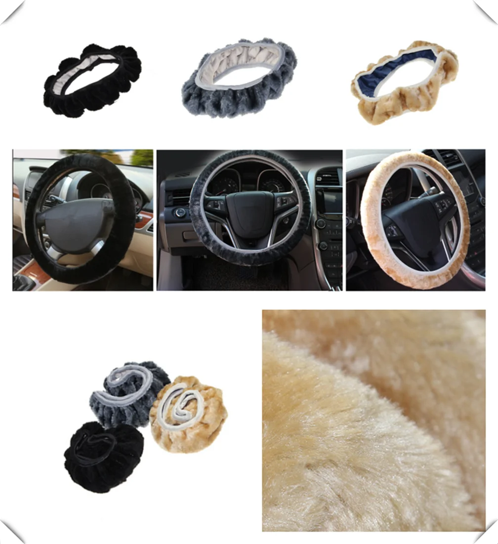 Car steering wheel cover plush super soft handle telescopic for Kia KND-4 Spectra5 Spectra Rio5 Multi-S Amanti Opirus
Car steering wheel cover plush super soft handle telescopic for Kia KND-4 Spectra5 Spectra Rio5 Multi-S Amanti Opirus