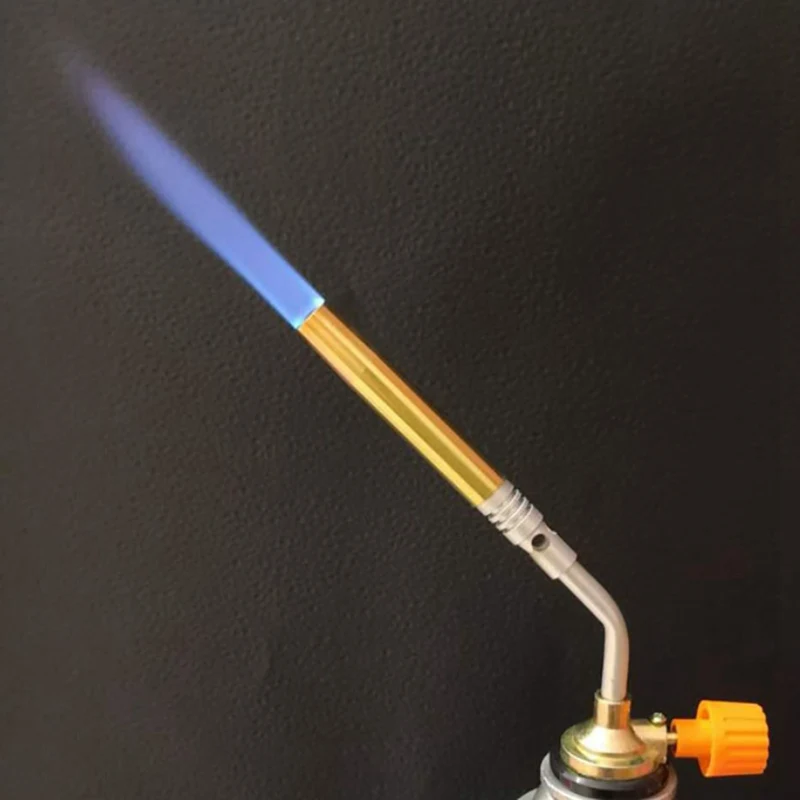 New Manual BBQ Blowtorch Cooking Soldering Butane Gas Torch Flame Full Copper Double Tube Ignition High Temperature Spray Gun
New Manual BBQ Blowtorch Cooking Soldering Butane Gas Torch Flame Full Copper Double Tube Ignition High Temperature Spray Gun