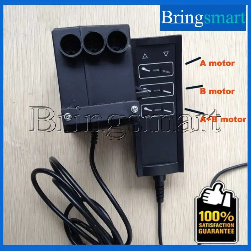 3 Groups Control Model AC 220V to 24v For 2 pieces 24v Linear Actuator Tubular Motor Power Supply With Cable Controller
3 Groups Control Model AC 220V to 24v For 2 pieces 24v Linear Actuator Tubular Motor Power Supply With Cable Controller