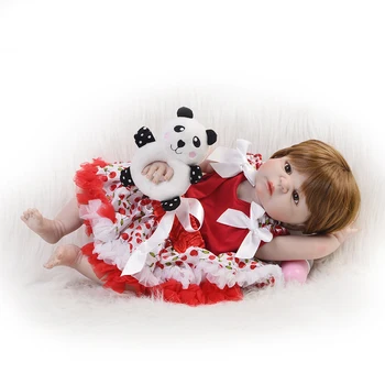 Reborn dolls toys for girl 55cm Realistic full silicone body Vinyl reborn baby dolls toys child bebe gift reborn boneca
Reborn dolls toys for girl 55cm Realistic full silicone body Vinyl reborn baby dolls toys child bebe gift reborn boneca