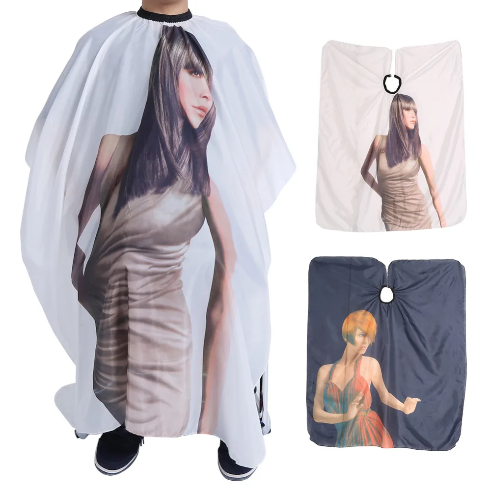 2 Colors Waterproof Hairdressing Salon Cloth Barber Cape Gown Hair Styling Apron Figure Pattern Hairdressing Salon Gown Capes
2 Colors Waterproof Hairdressing Salon Cloth Barber Cape Gown Hair Styling Apron Figure Pattern Hairdressing Salon Gown Capes