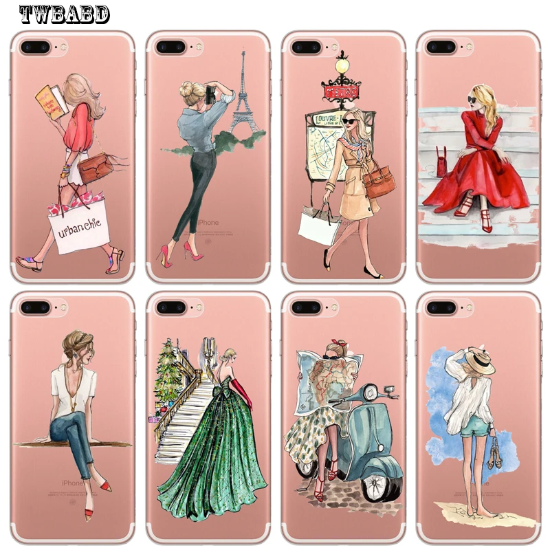 Fashion Girls For Fundas iPhone XS XR 6S 5 5S 6 6S 7 8 Plus X Case for iPhone 7 Cute Phone Etui Cases Covers coque
Fashion Girls For Fundas iPhone XS XR 6S 5 5S 6 6S 7 8 Plus X Case for iPhone 7 Cute Phone Etui Cases Covers coque