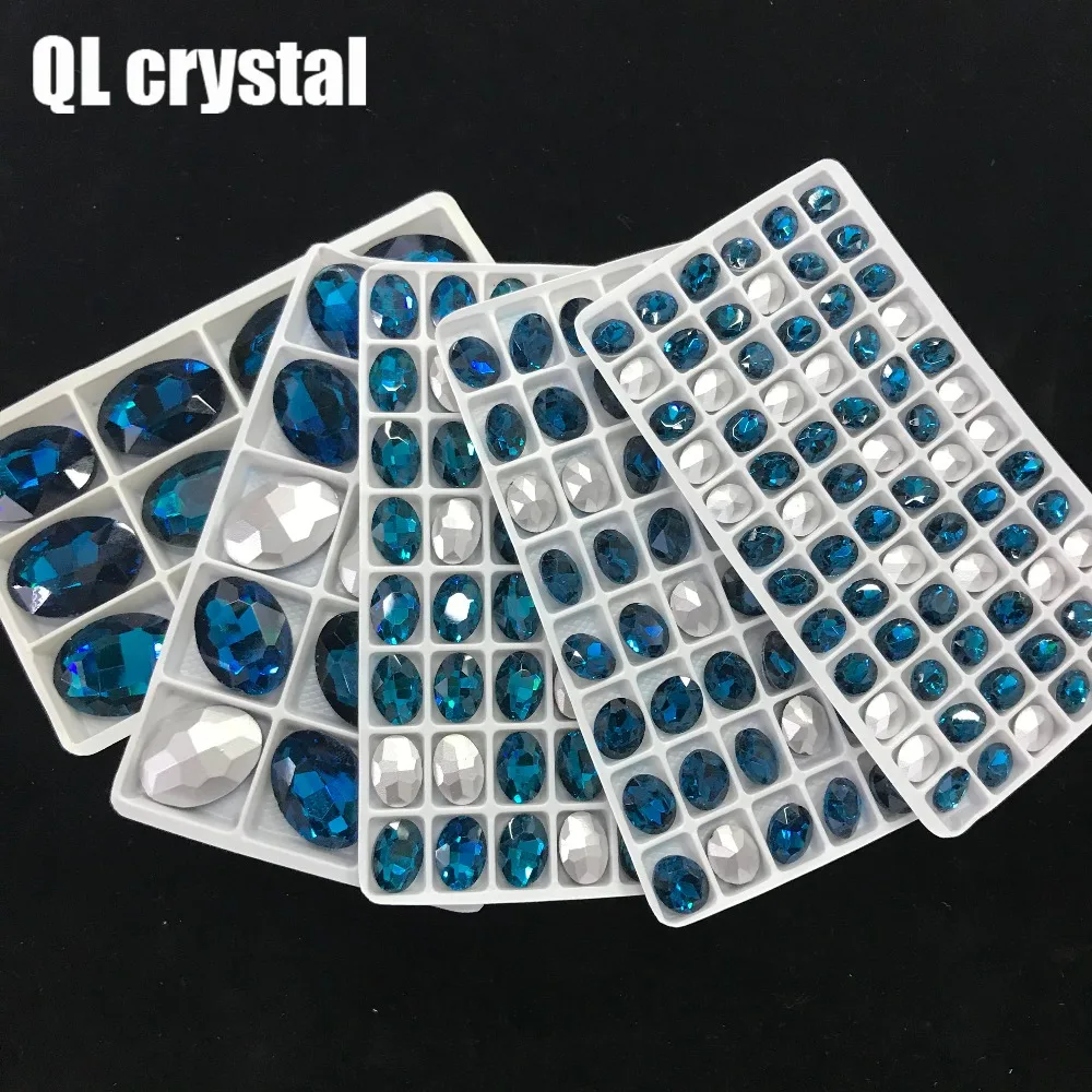 QL Crystal ALL SIZE Oval Pointback Crystal Rhinestone High Quality for Jewelry Making DIY Accessories
QL Crystal ALL SIZE Oval Pointback Crystal Rhinestone High Quality for Jewelry Making DIY Accessories