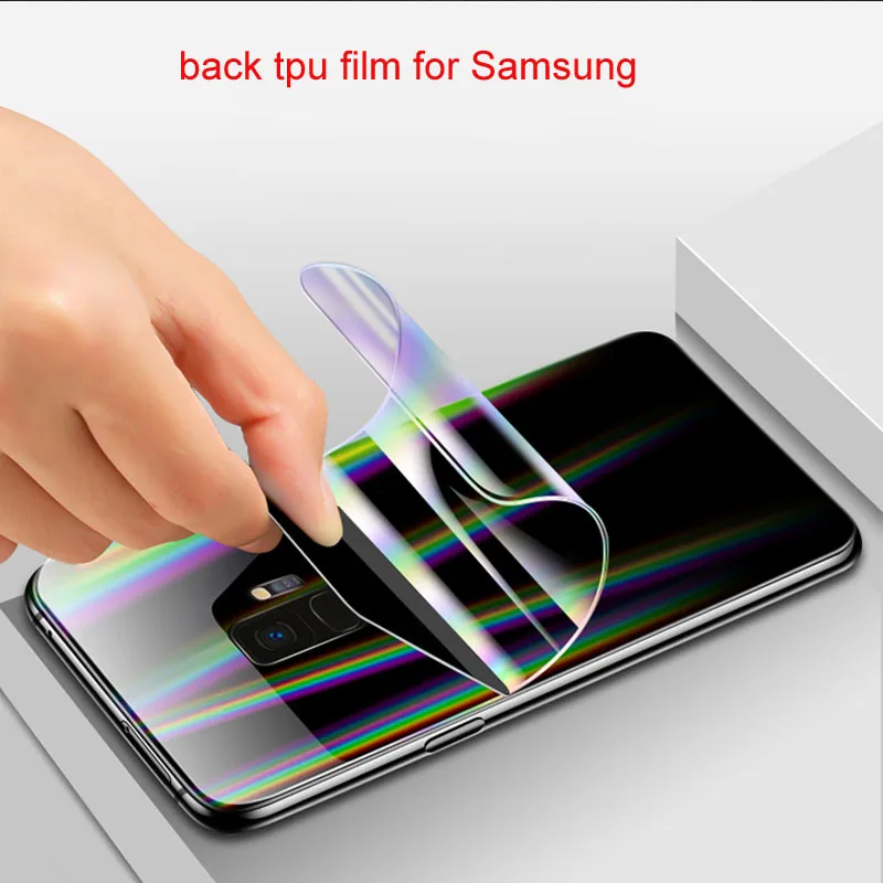 Full Coverage Rear cover Protector For Samsung S10 S10E S9 S8 plus Note 8 9 Self-healing Nano TPU Soft Protective back Film
Full Coverage Rear cover Protector For Samsung S10 S10E S9 S8 plus Note 8 9 Self-healing Nano TPU Soft Protective back Film