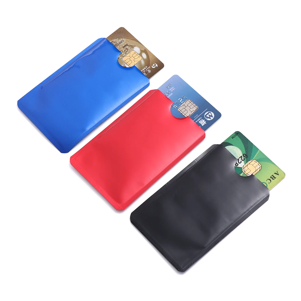 10 Pcs/Pack Anti-theft Reader Lock Bank ID Case Anti Rfid Blocking Card Holder Smart Safety Protection Metal Credit Card Holder
10 Pcs/Pack Anti-theft Reader Lock Bank ID Case Anti Rfid Blocking Card Holder Smart Safety Protection Metal Credit Card Holder