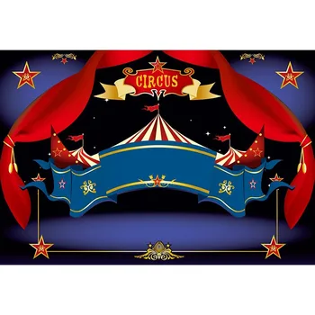 Vinyl Circus Party Backdrop Printed Red Curtains Stars Tent Newborn Baby Shower Props Kids Birthday Photo Background G-752
Vinyl Circus Party Backdrop Printed Red Curtains Stars Tent Newborn Baby Shower Props Kids Birthday Photo Background G-752