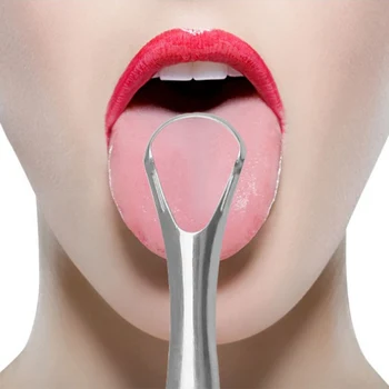 Stainless Steel Tongue Scraper Remove Oral Bacteria Long Handle Hollow Tongue Scraper
Stainless Steel Tongue Scraper Remove Oral Bacteria Long Handle Hollow Tongue Scraper