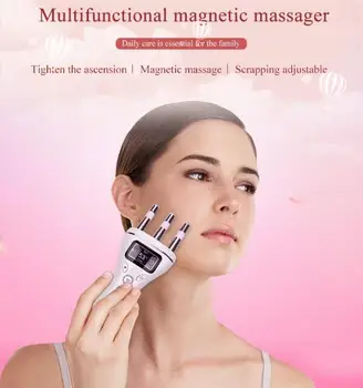 Multifunctional Face Lifting Massager Infrared Heating Magnetic Vibration Wrinkles Removal Anti-aging Face Lifting SkinCare USB
Multifunctional Face Lifting Massager Infrared Heating Magnetic Vibration Wrinkles Removal Anti-aging Face Lifting SkinCare USB