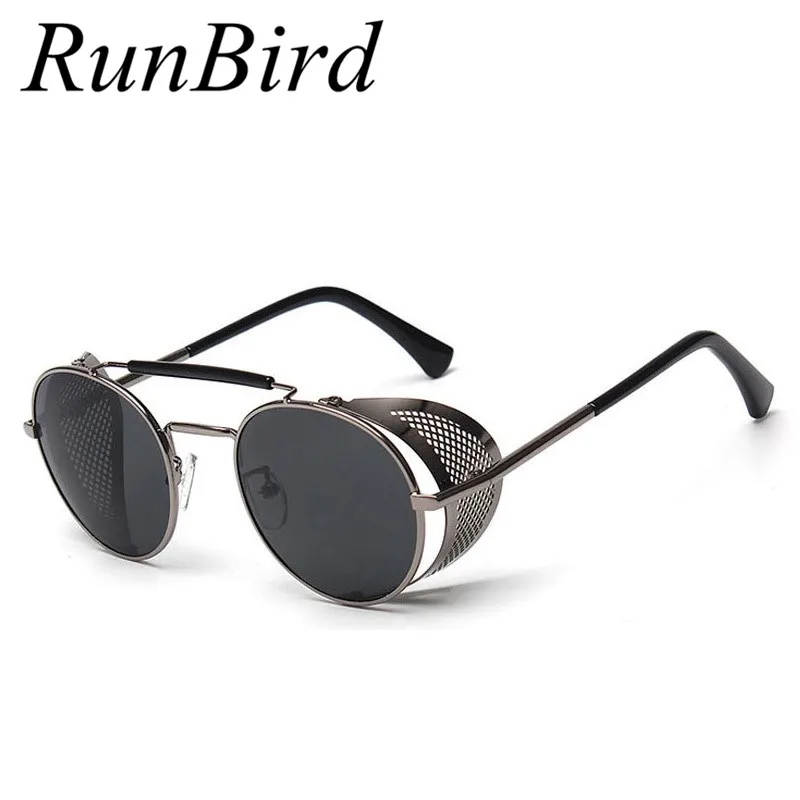 Brand Bintage Steampunk Sunglasses Round Designer Steam Punk Windproof Metal Shield Sunglasses Men Women UV400 Gafas de Sol R086
Brand Bintage Steampunk Sunglasses Round Designer Steam Punk Windproof Metal Shield Sunglasses Men Women UV400 Gafas de Sol R086