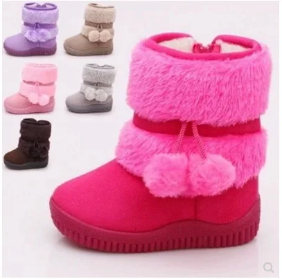 2019 NEW Kids Girls Winter Boots Children Snow Boots Warm Short Plush Flock Platform Fur Fashion Pompon Pink Red Purple Siz
2019 NEW Kids Girls Winter Boots Children Snow Boots Warm Short Plush Flock Platform Fur Fashion Pompon Pink Red Purple Siz