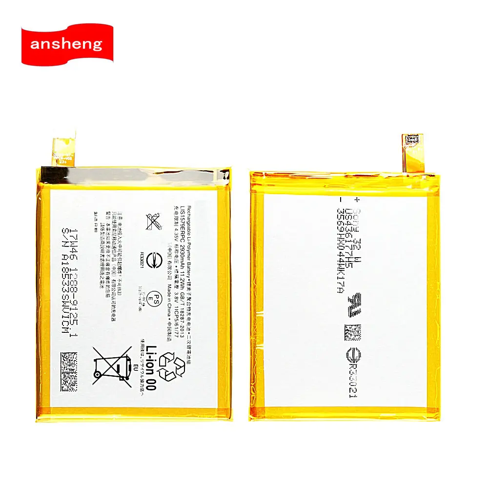 High Quality 2930mAh LIS1579ERPC Battery For Sony Xperia C5 Ultra Dual E5506 E5553 E5533 E5563 Z3 Plus Z3+ Dual E6553 Z4 Dual
High Quality 2930mAh LIS1579ERPC Battery For Sony Xperia C5 Ultra Dual E5506 E5553 E5533 E5563 Z3 Plus Z3+ Dual E6553 Z4 Dual
