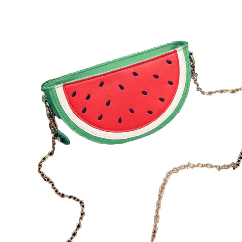 Summer new female bag PU leather women bag cute fruit packet chain shoulder messenger bag orange watermelon Strawberry bag #Zer
Summer new female bag PU leather women bag cute fruit packet chain shoulder messenger bag orange watermelon Strawberry bag #Zer