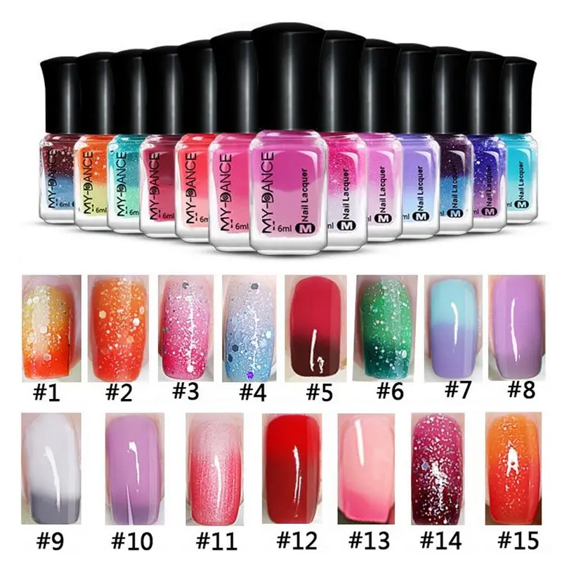 MYDANCE 1Bottle Nail Stamping Polish Varnish Colorful Nail Art Plate Printing Holographic Lacquer 25 Colors Available Lacquer
MYDANCE 1Bottle Nail Stamping Polish Varnish Colorful Nail Art Plate Printing Holographic Lacquer 25 Colors Available Lacquer