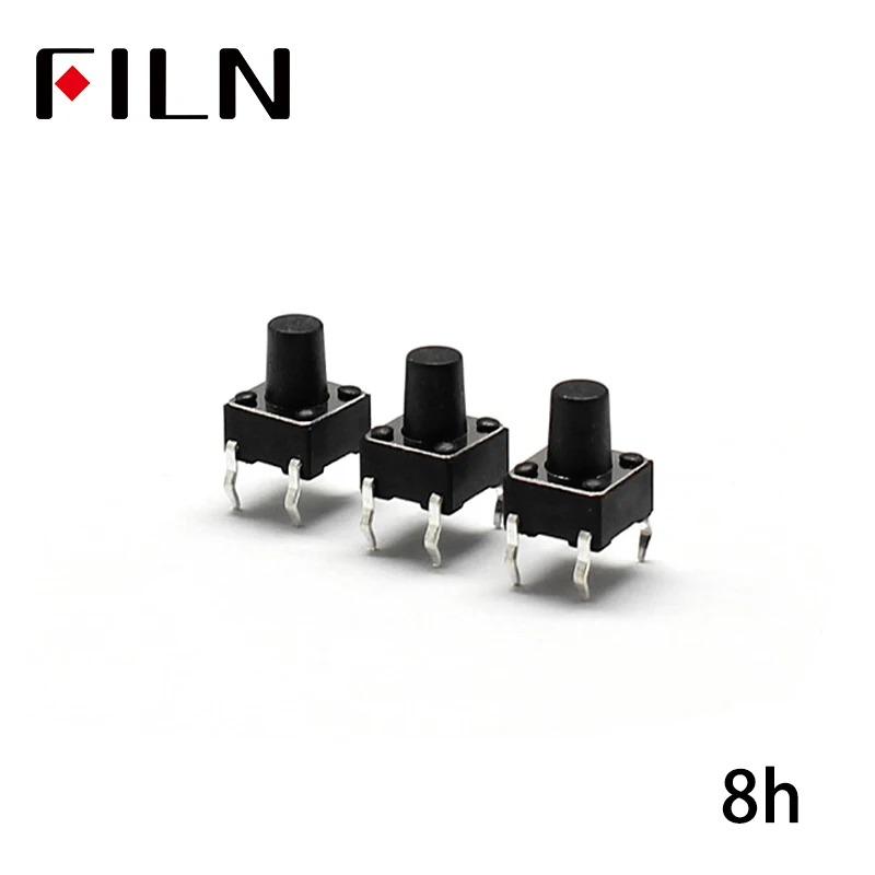 FL7-010-6*6T-H8 50PCS/LOT 6X6X8MM Tactile Tact Push Button Micro Switch Momentary Push Button
FL7-010-6*6T-H8 50PCS/LOT 6X6X8MM Tactile Tact Push Button Micro Switch Momentary Push Button