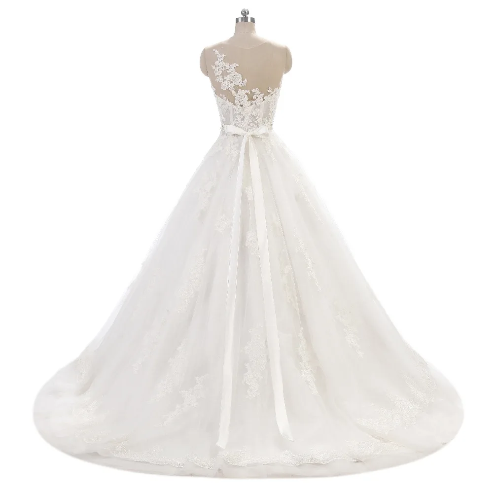 Lover Kiss 2017 Ball Gowns Wedding Dress Sleeveless O Neck Wedding Dresses Lace Body Pearls Sashes Real Image Vestido De Noiva 2 Lover Kiss 2017 Ball Gowns Wedding Dress Sleeveless O Neck Wedding Dresses Lace Body Pearls Sashes Real Image Vestido De Noiva 2
