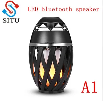 SITU brand New A1 Bluetooth Speaker Portable Wireless Bluetooth Loudspeaker with LED Flame Light Compatiable With Tripod
SITU brand New A1 Bluetooth Speaker Portable Wireless Bluetooth Loudspeaker with LED Flame Light Compatiable With Tripod