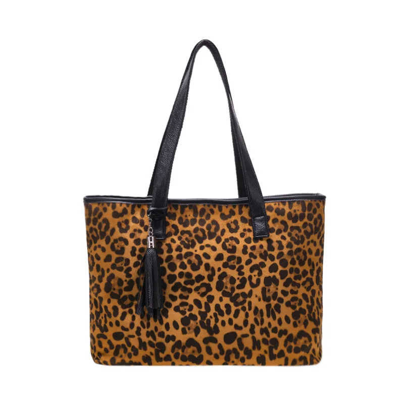 female new leopard bag 2019 large capacity fashion retro portable mother bag tote bag handbag women shoulder bag Leopard color
female new leopard bag 2019 large capacity fashion retro portable mother bag tote bag handbag women shoulder bag Leopard color
