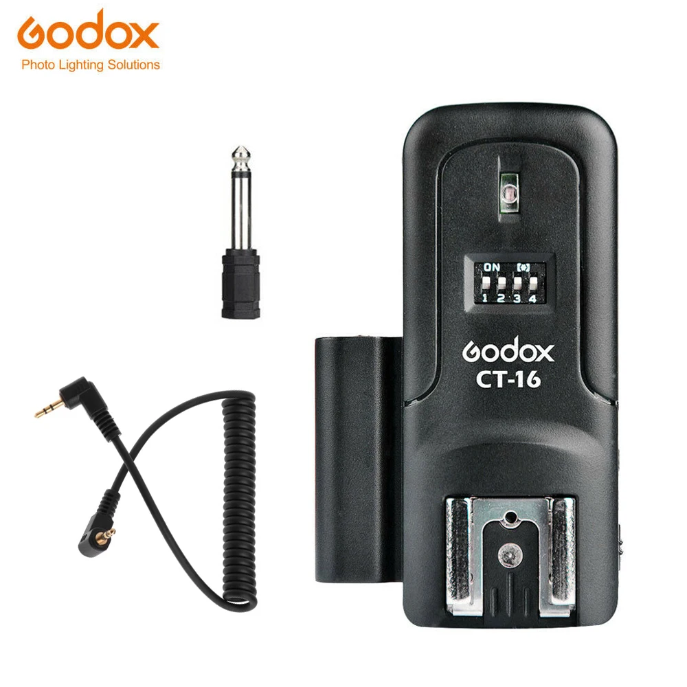 Godox CT-16 16 Channels Wireless Flash Receiver for Canon Nikon Pentax Studio (Without Transmitter) | Электроника