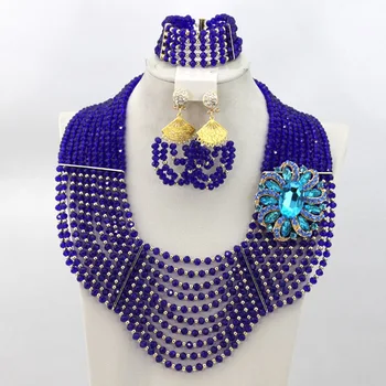 Beautiful Blue Polycyclic Rings Crystal Necklace Suit African Beads Jewelry Set Free Shipping PJW110
Beautiful Blue Polycyclic Rings Crystal Necklace Suit African Beads Jewelry Set Free Shipping PJW110