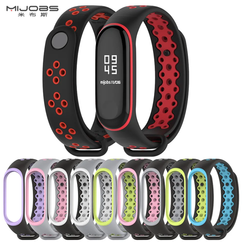 Спортивные силиконовые часы Mi Band 3 с ремешком браслет на запястье аксессуары для