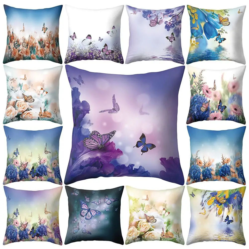 Flower Butterfly Pillow Case Cushion Cover Sofa Bed Car Cafe Office Decoration Handmade Pillow Covers
Flower Butterfly Pillow Case Cushion Cover Sofa Bed Car Cafe Office Decoration Handmade Pillow Covers