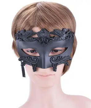 FunPa Vintage Egyptian Mens Mask Printed Masquerade Half Face Ancient Greek And Roman Style Venetian Mask For Party Black
FunPa Vintage Egyptian Mens Mask Printed Masquerade Half Face Ancient Greek And Roman Style Venetian Mask For Party Black