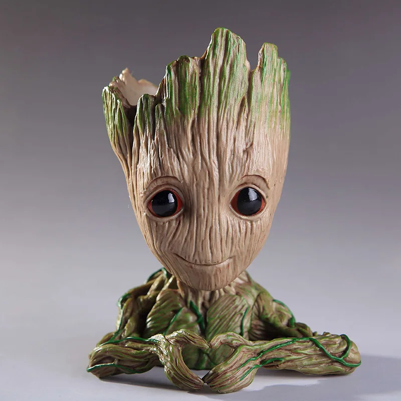 2018 Anime Baby Tree Man Action Figures Toy Baby Grootted Guardians Galaxy Model Penholder and Flower Pot Toy for Children toy
2018 Anime Baby Tree Man Action Figures Toy Baby Grootted Guardians Galaxy Model Penholder and Flower Pot Toy for Children toy