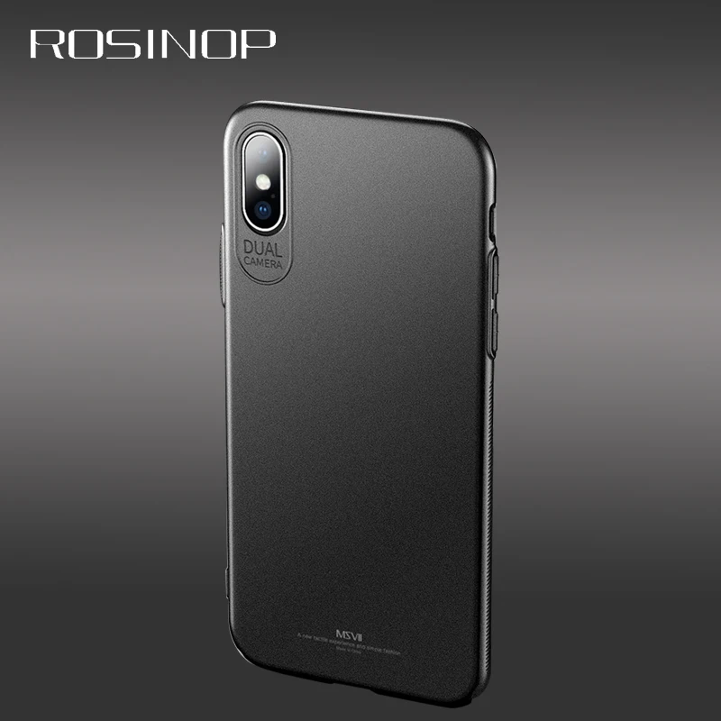 ROSINOP Ultrathin Hard PC Frosted Case For iphone x Case Plain Full Cover Protection For iphone xs max xr Anti-knock Covers
ROSINOP Ultrathin Hard PC Frosted Case For iphone x Case Plain Full Cover Protection For iphone xs max xr Anti-knock Covers