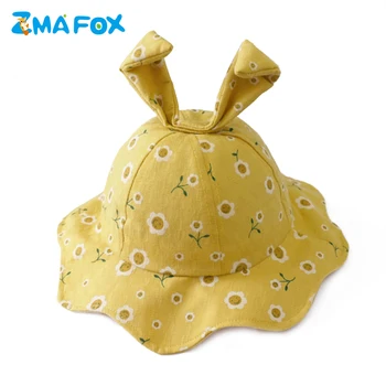 Summer kids soft cotton sun hat children baby girls floral derby bucket hats cute big rabbit ears lotus leaf caps ruffle brim
Summer kids soft cotton sun hat children baby girls floral derby bucket hats cute big rabbit ears lotus leaf caps ruffle brim