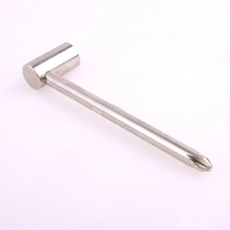 Silver LGEGE Truss Rod Wrench 7mm with Cross Screwdriver for Taylor Guitar