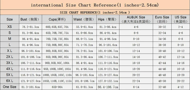 Size-chart(cm)