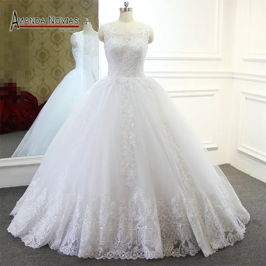 2019 Elegant Ball Gown Amanda Noivas Floor Length Wedding Dress vestido de noiva
2019 Elegant Ball Gown Amanda Noivas Floor Length Wedding Dress vestido de noiva