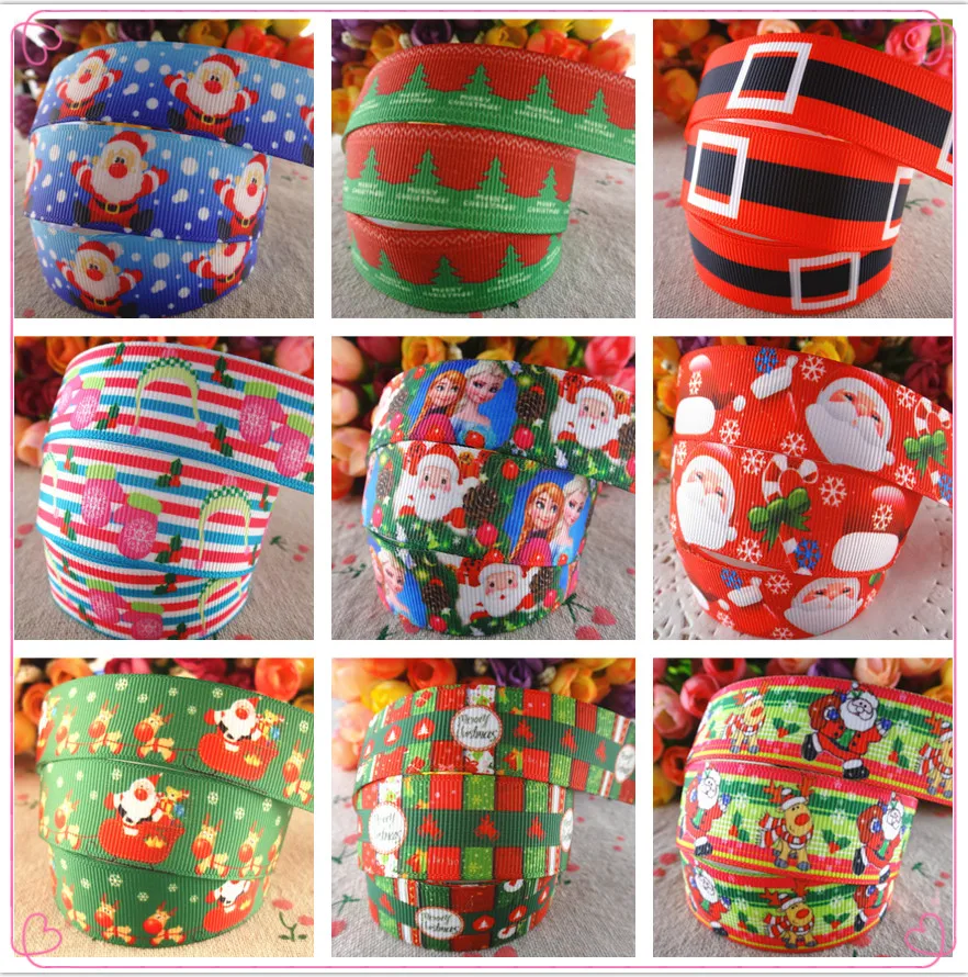 18092602, 7/8" 22mm 5 yards Christmas Day printed grosgrain ribbons DIY hair bows handmade materials
18092602, 7/8" 22mm 5 yards Christmas Day printed grosgrain ribbons DIY hair bows handmade materials