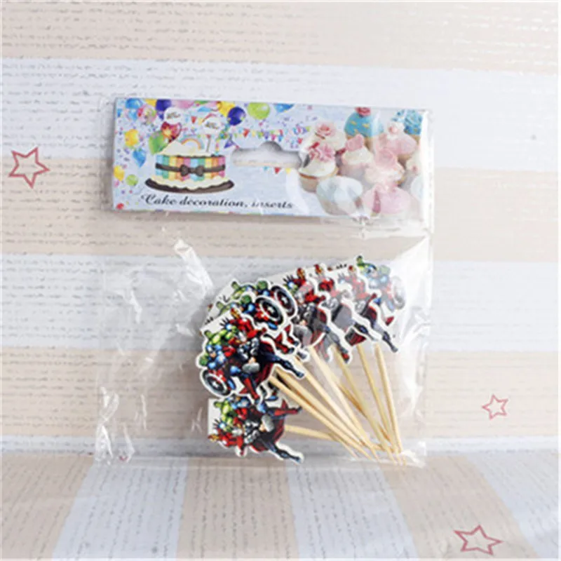 Toothpick Flag Birthday Decoration Children's Birthday Party Decorations Kids Birthday Avengers Theme
Toothpick Flag Birthday Decoration Children's Birthday Party Decorations Kids Birthday Avengers Theme