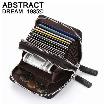brand RFID men wallet Classic Unisex leather Double zipper accordian 2019 Quality woman credit card wallet luxury Ladies Clutch
brand RFID men wallet Classic Unisex leather Double zipper accordian 2019 Quality woman credit card wallet luxury Ladies Clutch
