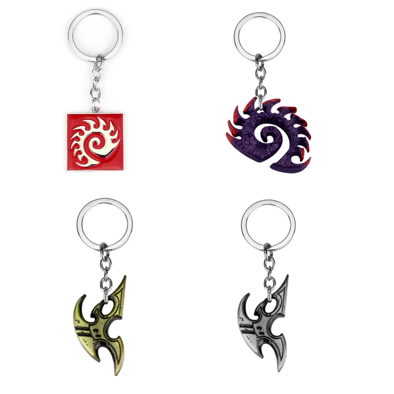 Full Sets StarCraft Game Keychain Wings of Liberty Terran Zerg Protoss 3D Logo Metal KeyChains Charm KeyRings Chaveiro Llavero
Full Sets StarCraft Game Keychain Wings of Liberty Terran Zerg Protoss 3D Logo Metal KeyChains Charm KeyRings Chaveiro Llavero