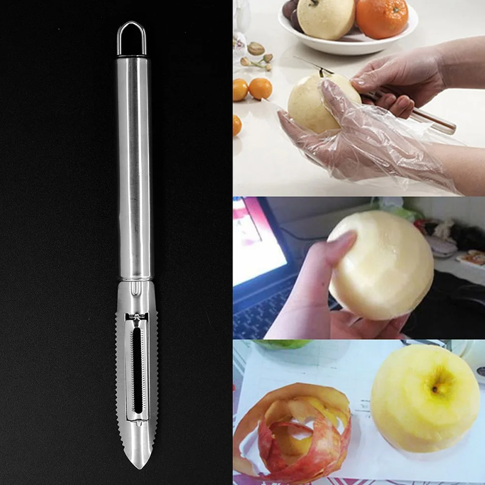 Stainless Steel Peeler Durable Easy Quick Fruit Vegetable Tools Apple Potato Scraper Blade Home Essential Gadget Cocina
Stainless Steel Peeler Durable Easy Quick Fruit Vegetable Tools Apple Potato Scraper Blade Home Essential Gadget Cocina