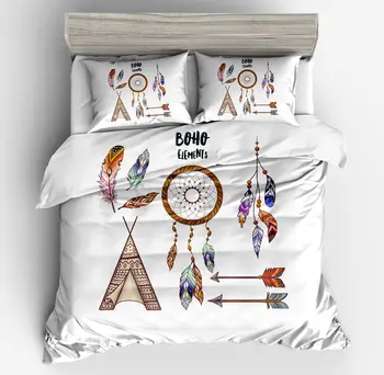 Bohemian Stgle Bedding Set Tent Feathers Duvet Cover White Bed Set Beautiful Pillow case Home ornament twin full queen king size
Bohemian Stgle Bedding Set Tent Feathers Duvet Cover White Bed Set Beautiful Pillow case Home ornament twin full queen king size