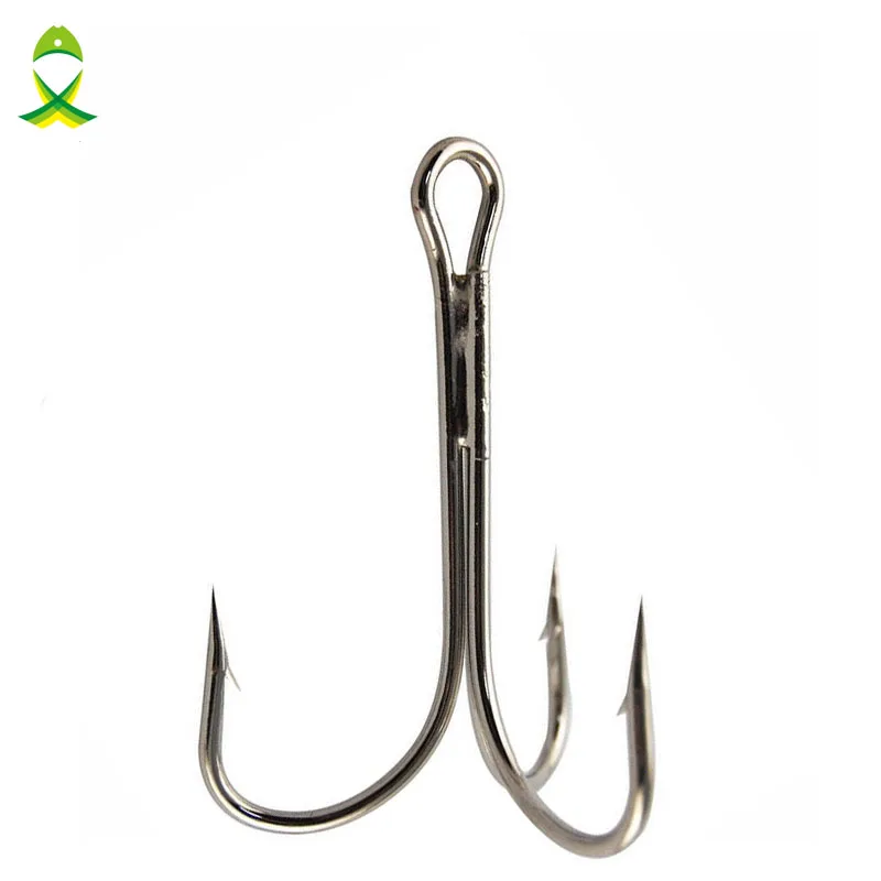 JSM 20pcs 3551 High Carbon Steel Fishing Hooks Big game fishing Treble hooks Artificial Lure for ice Fishing hook Size 6/0-10/0
JSM 20pcs 3551 High Carbon Steel Fishing Hooks Big game fishing Treble hooks Artificial Lure for ice Fishing hook Size 6/0-10/0