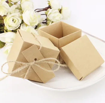 Square Kraft Paper Wedding Candy Boxes Vintage Rustic Jute Ribbon Sweet Holder Cards Birthday Party Gift Favor Box 50pcs/lot
Square Kraft Paper Wedding Candy Boxes Vintage Rustic Jute Ribbon Sweet Holder Cards Birthday Party Gift Favor Box 50pcs/lot
