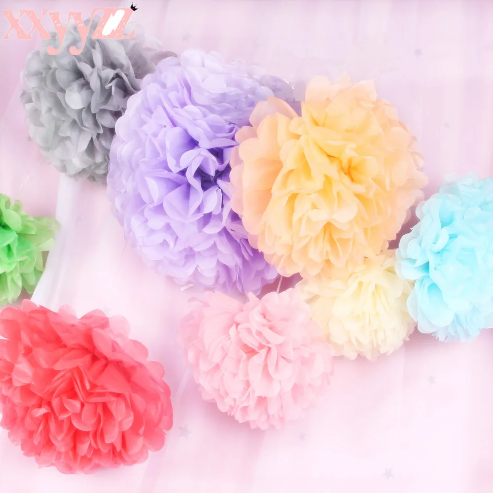 XXYYZZ 5pc 20 25 30cm Wedding Decoration Pom Pom Tissue Paper Pompom Artificial Flowers Baby Shower Birthday Party Decorations
XXYYZZ 5pc 20 25 30cm Wedding Decoration Pom Pom Tissue Paper Pompom Artificial Flowers Baby Shower Birthday Party Decorations