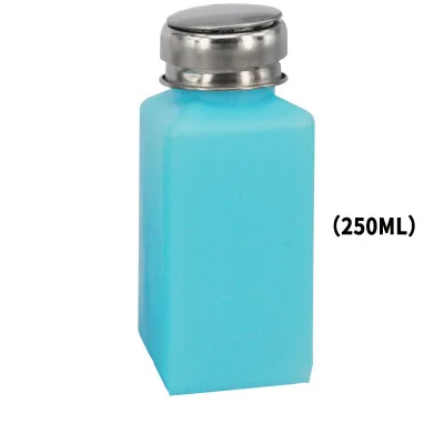 250ML Empty Pump Liquid Alcohol Press Pump Dispenser Bottle Nail Polish Remover Bottle
250ML Empty Pump Liquid Alcohol Press Pump Dispenser Bottle Nail Polish Remover Bottle